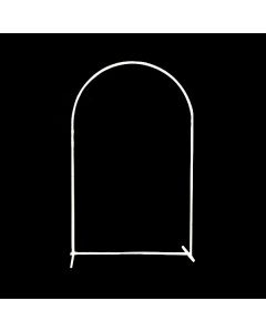 Telaio Ad Arco In Metallo Bianco Mt.2 H