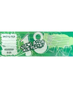 ASSEGNI 18 ANNI VERDE PZ.15