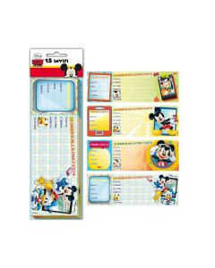 BIGLIETTI INVITI TOPOLINO PZ.15
