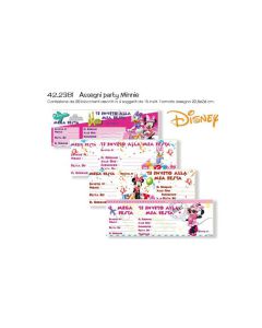 INVITI MINNIE E PAPERINA PZ.15