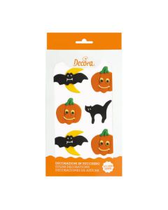 Decorazioni Halloween In Zucchero Pz.6