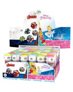 BOLLE DI SAPONE AVENGERS/PRINCESS PZ.36