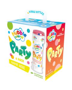 Party Pack Bolle Di Sapone Bubble Pz.6