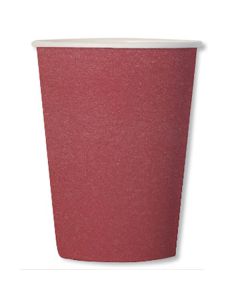 Bicchieri Rossi Pz.20 CC.250 COMPOSTABILE