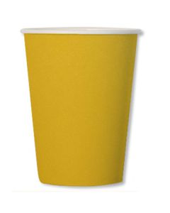 BICCHIERI GIALLO PZ.20