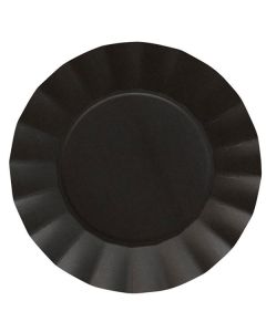 Piatti Grandi Nero Pz.20 Cm.24.5 Compostabile
