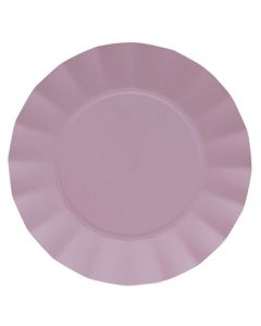 PIATTI GRANDI ROSA QUARZO PZ.20 CM.24.5 COMPOSTABILE