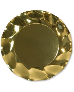 Piatti Grandi Oro Lucido Pz.8
