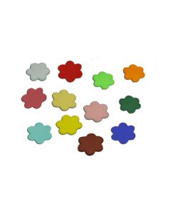 CONFETTI TESSUTO MARGH 3.5 CM 250PZ BLU