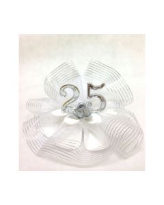 DECORAZIONE 25° ANNIVERSARIO PZ.1
