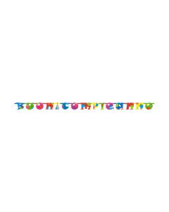 FESTONE JUMBO BUON COMPLEANNO PZ.1