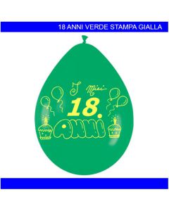 PALLONCINO 18 ANNI PZ.20