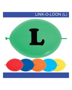 PALLONCINI LETTERA - (L) PZ.15