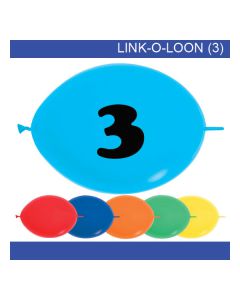 PALLONCINI NUMERO - (3) PZ.15