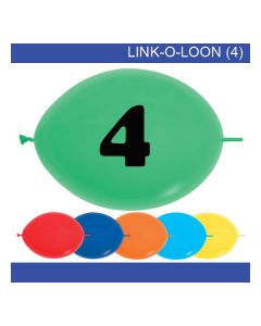 PALLONCINI NUMERO - (4) PZ.15