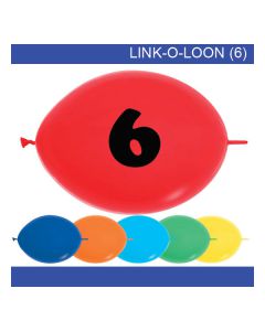 PALLONCINI NUMERO - (6) PZ.15