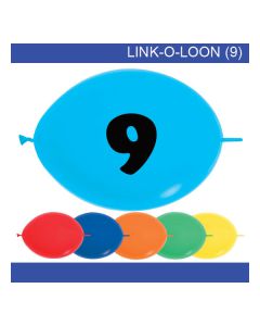PALLONCINI NUMERO - (9) PZ.15