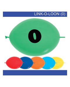 PALLONCINI NUMERO - (0) PZ.15