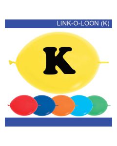 PALLONCINI LETTERA - (K) PZ.15