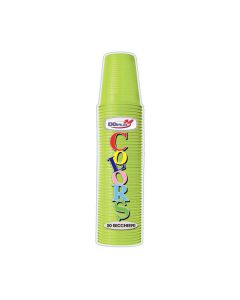 Bicchiere verde acido pz.50