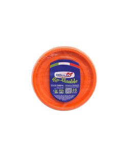 Piattino Frutta Arancione Pz.25