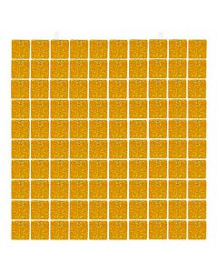 Pannello Decorativo Olografico Oro Pz.1 cm.30 x 30