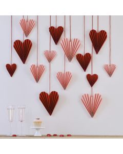 Decorazione Cuori In Carta