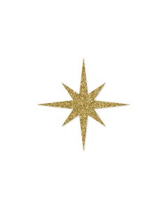 Stelle Adesive Oro Pz.4 Cm.10