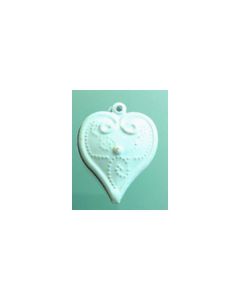 FERMANASTRO METAL CUORE BIANCO 18PZ
