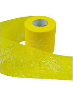 NASTRO TANTI AUGURI GIALLO PZ.1