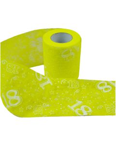 NASTRO 18 ANNI GIALLO PZ.1