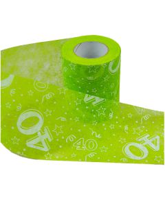 NASTRO 40 ANNI VERDE LIME PZ.1