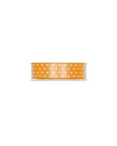 NASTRO FLOCK POIS ARANCIO PZ.1