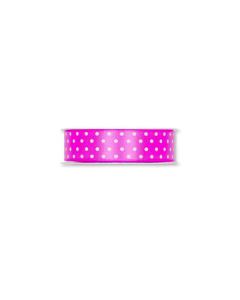 NASTRO FLOCK POIS FUXIA PZ.1