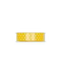 NASTRO FLOCK POIS GIALLO PZ.1