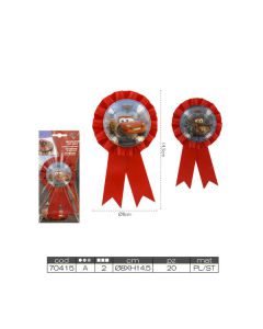 COCCARDA DISNEY CARS PZ.1