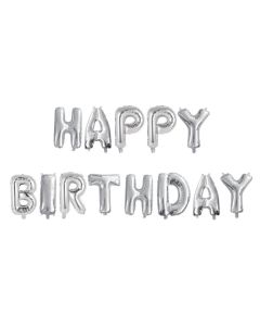SCRITTA HAPPY BIRTHDAY ARGENTO