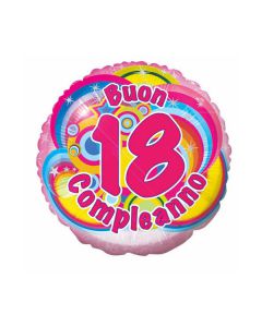 PALLONCINO 18° COMPLEANNO GIRL PZ.1