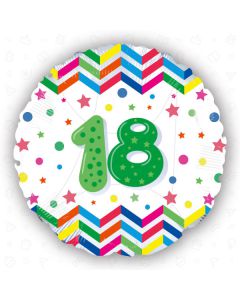 PALLONCINO 18° COMPLEANNO PZ.1