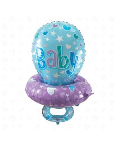 PALLONCINO CIUCCIO BABY AZZURRO PZ.1