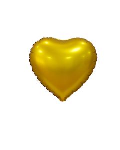 Palloncino Cuore Oro Satinato Pz.1