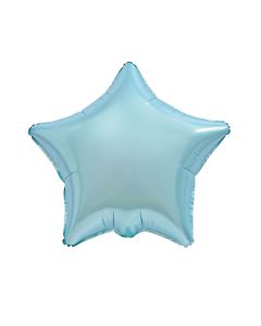 Palloncino Stella Azzurra Satinato Pz.1