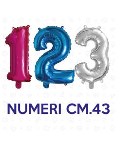 Palloncini numero cm.43