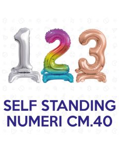 Palloncini self standing numero cm.40