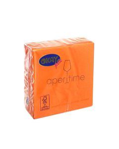 Tovagliolo Aperitime Arancio Pz.50