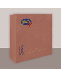 Tovagliolo Rose Gold Pz.50 Cm.33x33 Veli 2