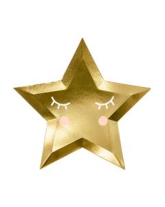 Piatti Stella Little Star Oro Pz.6
