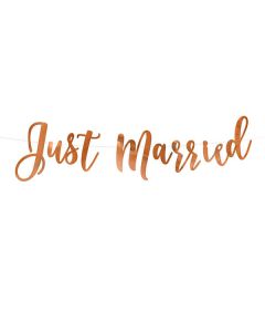 Festone Just Married Rose Gold Pz.1