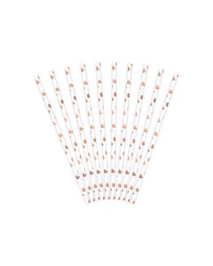 Cannucce Cuore Rose Gold Pz.10