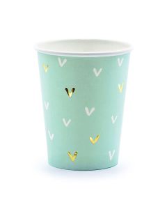 BICCHIERE CUORI PZ.6